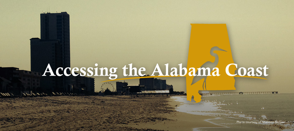 Accessing the Alabama Coast